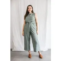 Jyoti - Fair Works Jyoti - Fair Works Damen vegan Jumpsuit Anusha EuKALyptus – Produktbild 1 von 1