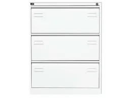 BISLEY Light BISLEY Light HR-Schrank 3s 2b verkehrsweiß (BxHxT)80x101,6x62,2cm – Produktbild 1 von 1