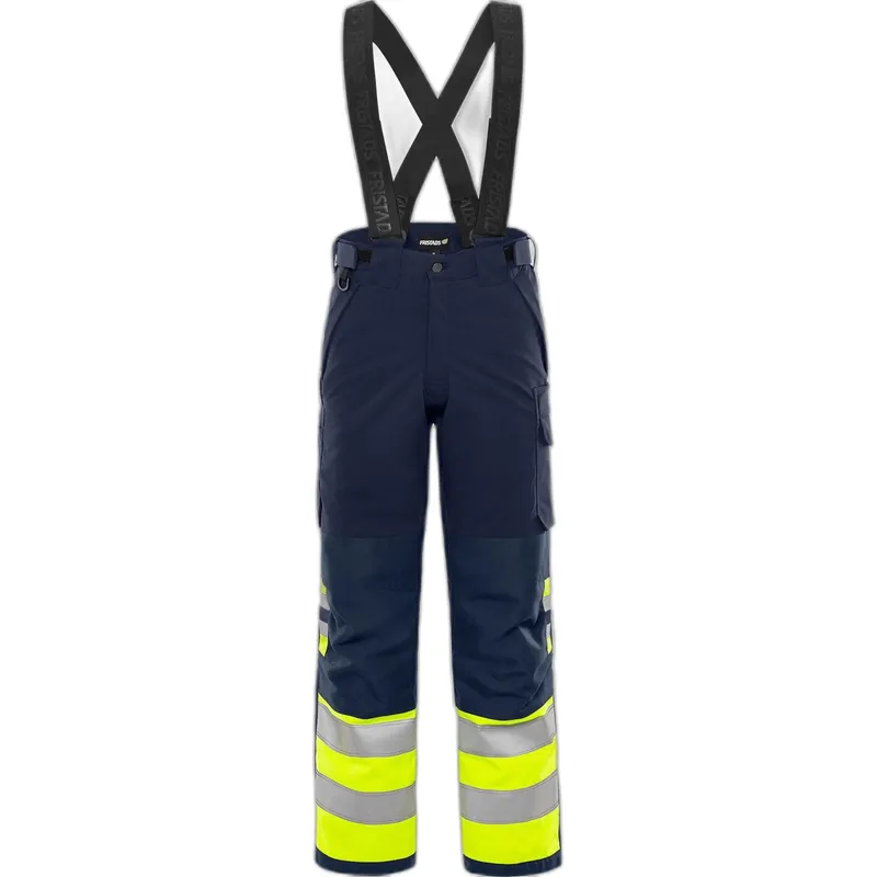 Fristads Winter High-Visibility Pants Class 1 Fristads Outdoor 2681 GLPS, Gelb, – Produktbild 1 von 1