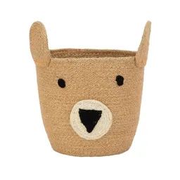 El Puente El Puente "Bär" Korb aus Jute | Fair Trade & Handmade aus Bangladesch – Produktbild 1 von 1