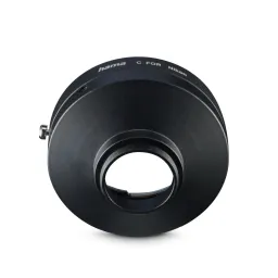 Hama Hama Objektiv-Adapter, für Nikon-F-Objektive an C-Mount-Kameras – Produktbild 1 von 1