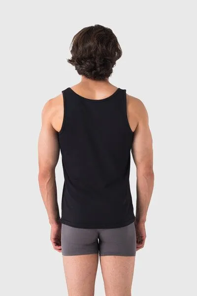 Barrio 13 Barrio 13 Unterhemd 3er Pack Tank Top für Herren Achselshirt, Schwarz, – Produktbild 4 von 4
