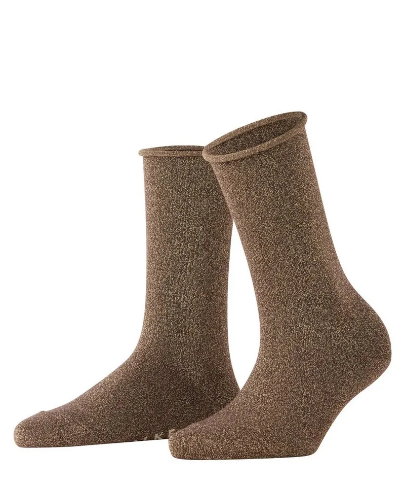 Falke Falke Socken FALKE Shiny Damen (1-Paar) mit allover Glanz, Braun, – Produktbild 1 von 5