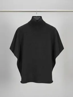 Will's Vegan Shop Will's Vegan Shop Recycelter Strick-Poncho – Produktbild 1 von 1