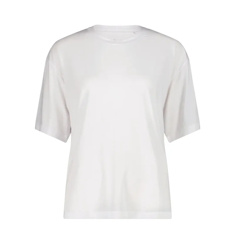 CMP T-Shirt aus Polyester- und Lyocell-Mix Damen CMP, Blanc, – Produktbild 1 von 1