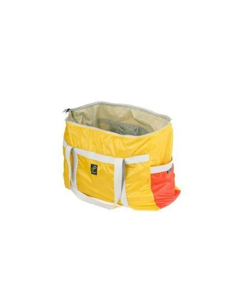 DEMANO DEMANO Travel Bag Hergestellt aus Fallschirmresten, Gelb, – Produktbild 4 von 4
