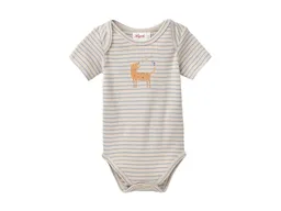 People Wear Organic People Wear Organic Kurzarm-Body blaugrau geringelt Gr. 86/92 – Produktbild 1 von 1