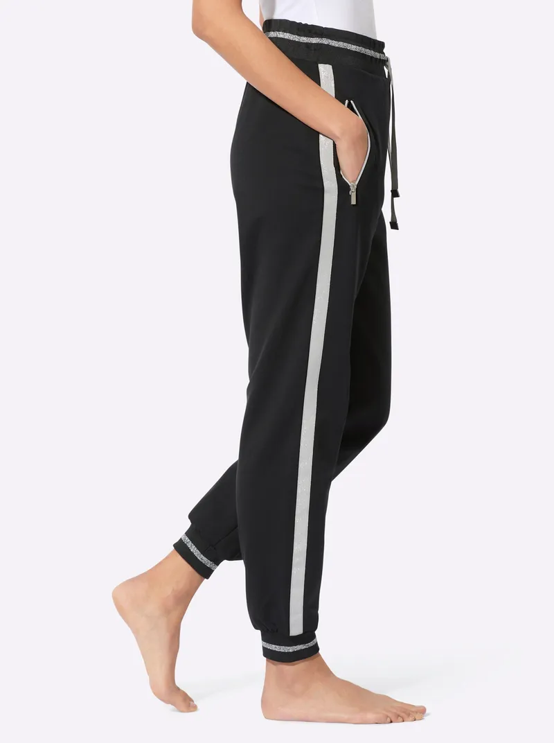 feel good Hose schwarz, Schwarz, – Produktbild 3 von 3