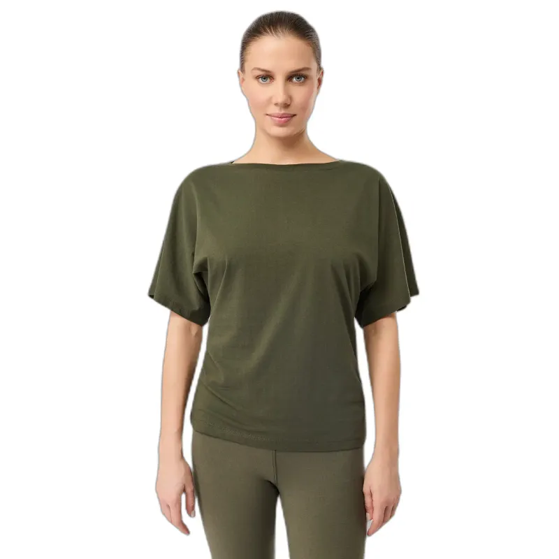 mandala Damen T-Shirt fließend Mandala Butterfly, Vert, – Produktbild 1 von 1