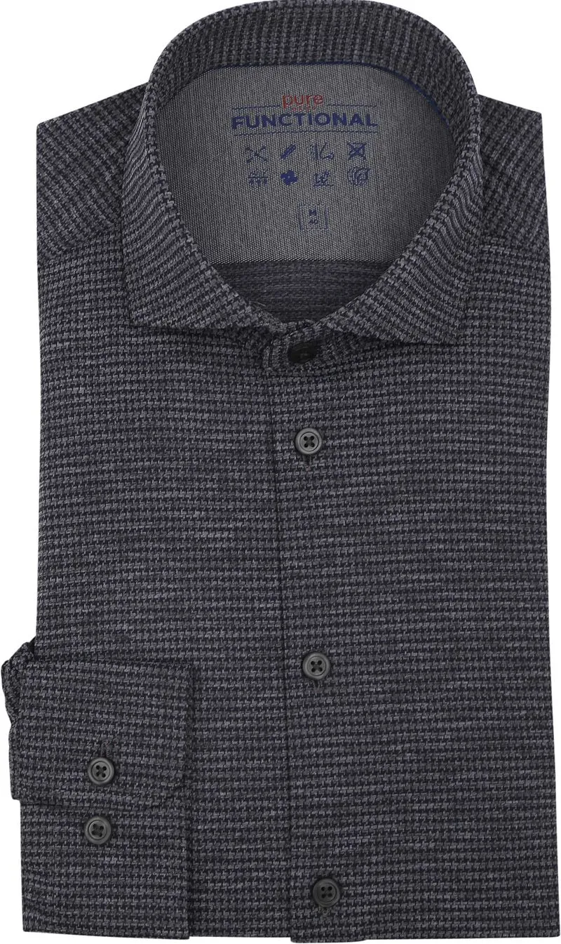 Pure Pure The Functional Shirt Anthrazit - Größe 43 (XL), Grau, – Produktbild 1 von 5