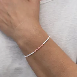 juni juni Veganes Boho Perlenarmband "Koralle" – Produktbild 1 von 1