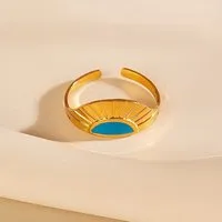 ELEKTROPULLI Größenverstellbarer SUNSET Ring ca. Ø 18 mm von Elektropulli – Produktbild 1 von 1