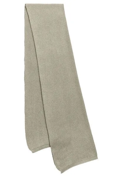 MELA MELA Rippstrick Schal Style NAGNA aus 100% Bio-Baumwolle, Green clay, – Produktbild 1 von 4