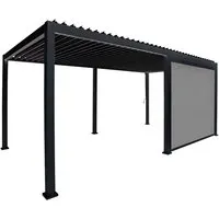 Seitenrollo 360 cm für Terrassenüberdachung "Cadiz" – Produktbild 1 von 1
