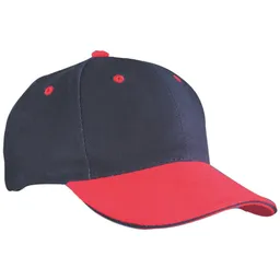 Myrtle Beach myrtle beach Daiber 6 Panel Sandwich Cap Gr. one size navy/red – Produktbild 1 von 1