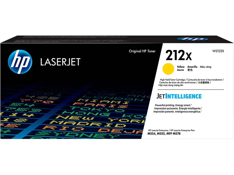 Hewlett Packard HP Tonerkartusche 212X gelb – Produktbild 1 von 1