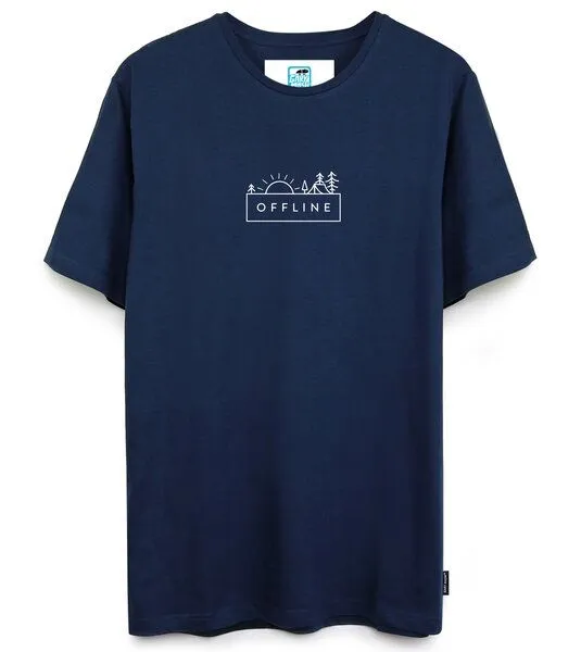Gary Mash GARY MASH Shirt Offline aus Biobaumwolle, Dunkelblau, – Produktbild 2 von 4