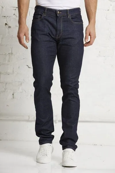 Wunderwerk Wunderwerk Herrenhose aus Bio-Baumwolle "Steve slim high flex", Blau (10 blue), – Produktbild 3 von 4