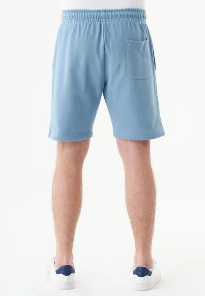 ORGANICATION ORGANICATION ESSENTIALS-SHADI- Shorts aus Bio-Baumwolle, Steel blue, – Produktbild 4 von 4