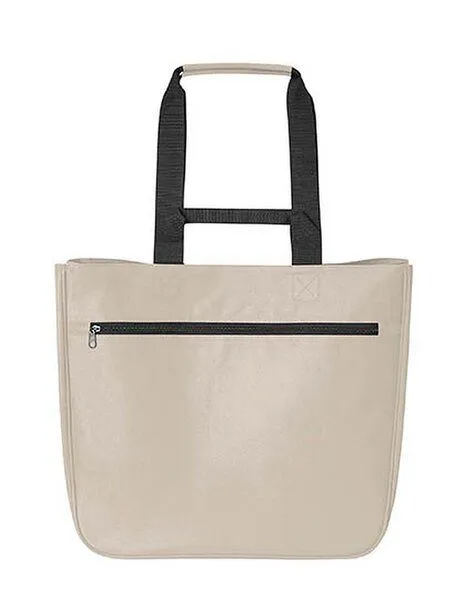 Halfar Halfar Shopper SOFTBASKET aus recyceltem Polyester 40 x 37 x 20 cm mit herausnehmbaren festem Boden, Beige, – Produktbild 2 von 4