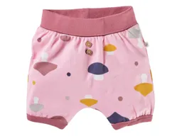 HANS NATUR Pumphose Baby kurz Bio-Baumwolle Pilzparty rosa Gr.50/56 – Produktbild 1 von 1