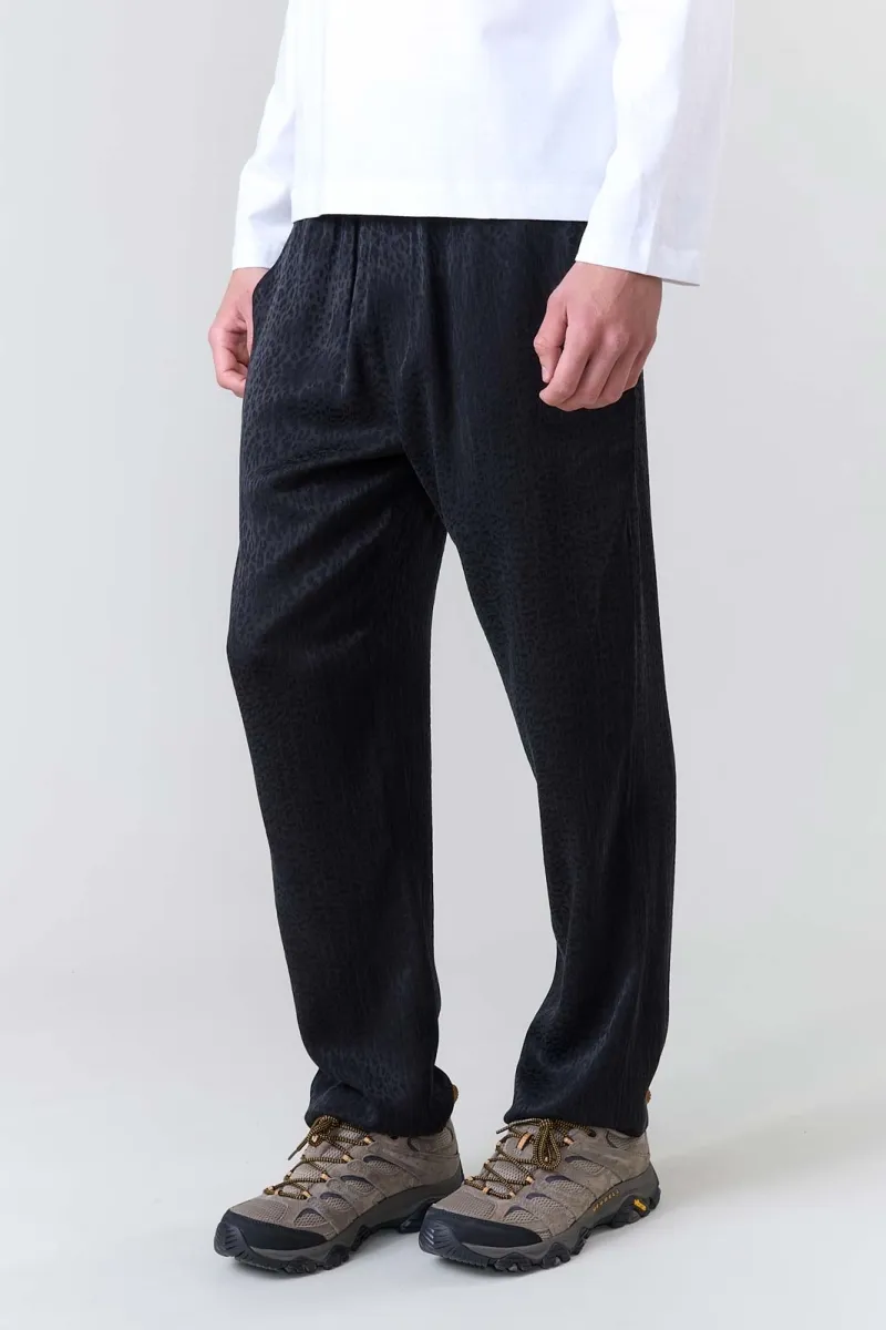 Yahmo Yahmo Herren vegan Hose Walter Leo Schwarz, Schwarz, – Produktbild 2 von 2