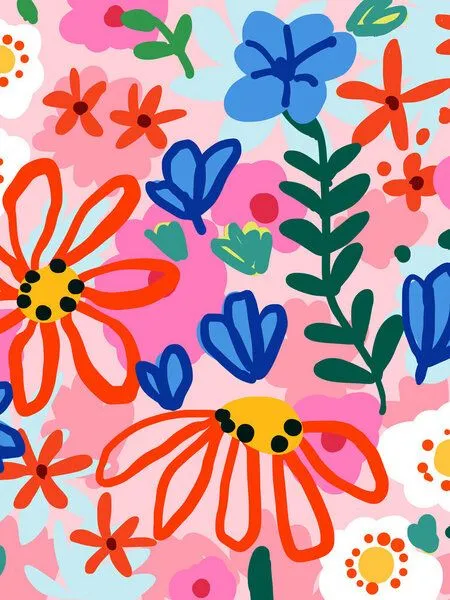 Photocircle Photocircle Poster / Leinwandbild - That Floral Summer Kinda Feeling – Produktbild 1 von 4