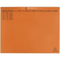 Exacompta 25 Exacompta Hängehefter "Exaflex Premium", mit 2 Abheftvor. für Linksheftung, orange – Produktbild 1 von 1