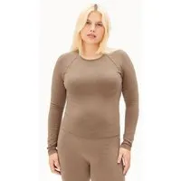 ARMEDANGELS ARMEDANGELS SEAMLESS Damen Activewear-Longsleeve aus TENCEL Lyocell Mix, Dusty stone, – Produktbild 1 von 1