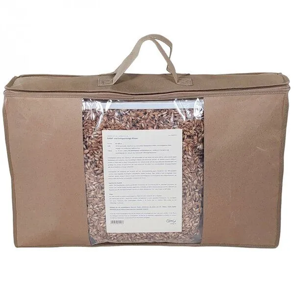 Speltex Speltex Schlafkissen mit Bio Dinkelspelzen und Kautschuk 40 x 60 cm – Produktbild 5 von 5