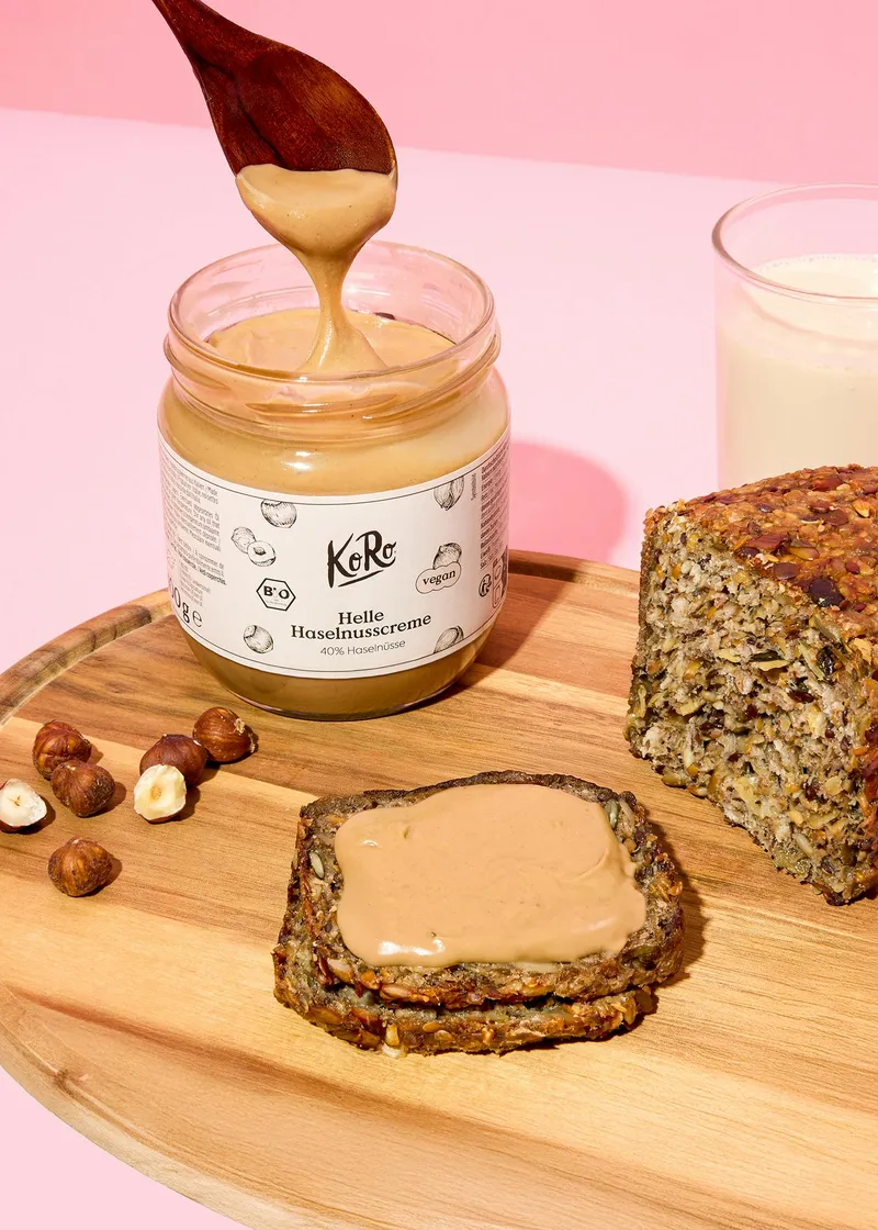 KoRo Helle Bio Haselnusscreme - Die „Buena Creme“ 400 g – Produktbild 4 von 5