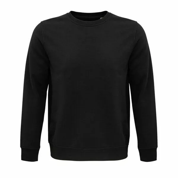 Sol's Sol's Unisex Comet Sweatshirt XS - 4XL in 8 verschiedenen Farben Damen Herren Pullover, Black, – Produktbild 1 von 4