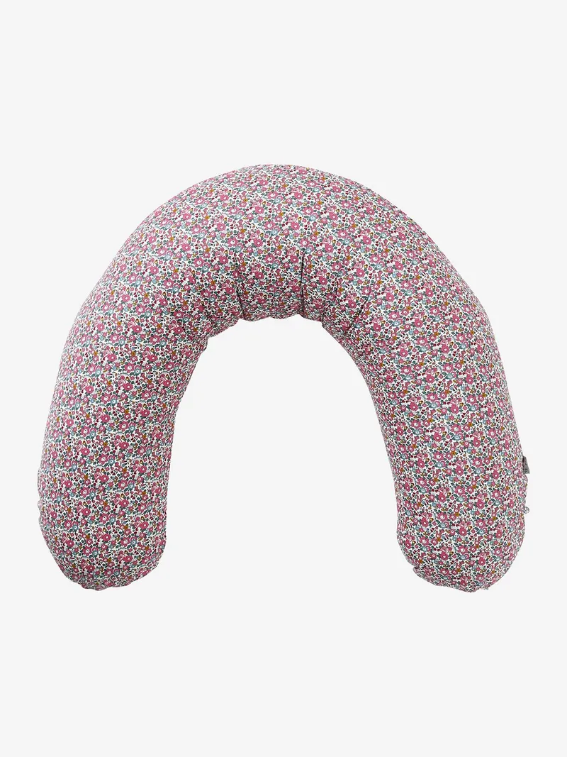 Envie De Fraise Stillkissen aus Musselin mit Liberty-Print ENVIE DE FRAISE hell, Hellrosa, – Produktbild 3 von 4