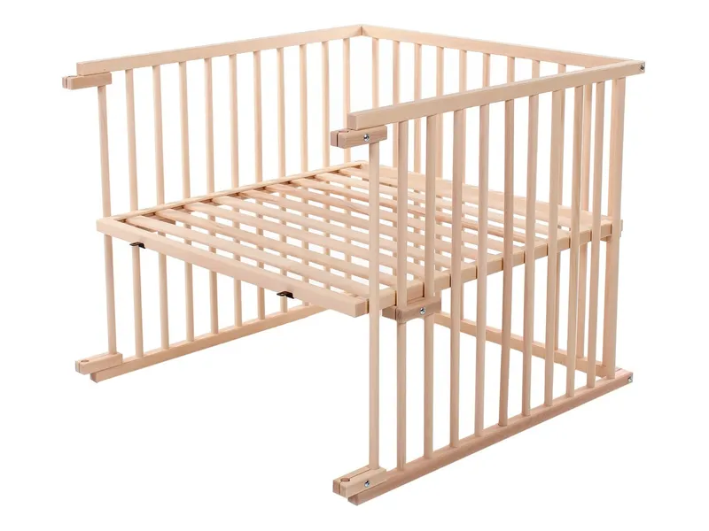 Babybay Babybay Original Umbausatz Kinderbett, Buche massiv, unbehandelt Liegefläche 80 x 132 cm – Produktbild 2 von 2