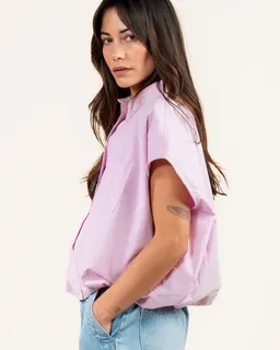 Kuyichi Kuyichi Damen vegan Bluse Dilek Hellrosa – Produktbild 1 von 1