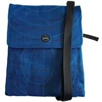 Smateria Smateria Flache Umhängetasche ESC-Kombi / Hüfttasche mit verstellbarem Schulterband, Royalblau (blau), – Produktbild 1 von 1