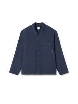 TWOTHIRDS TWOTHIRDS Herren vegan Überhemd Walpole Marineblau – Produktbild 1 von 1