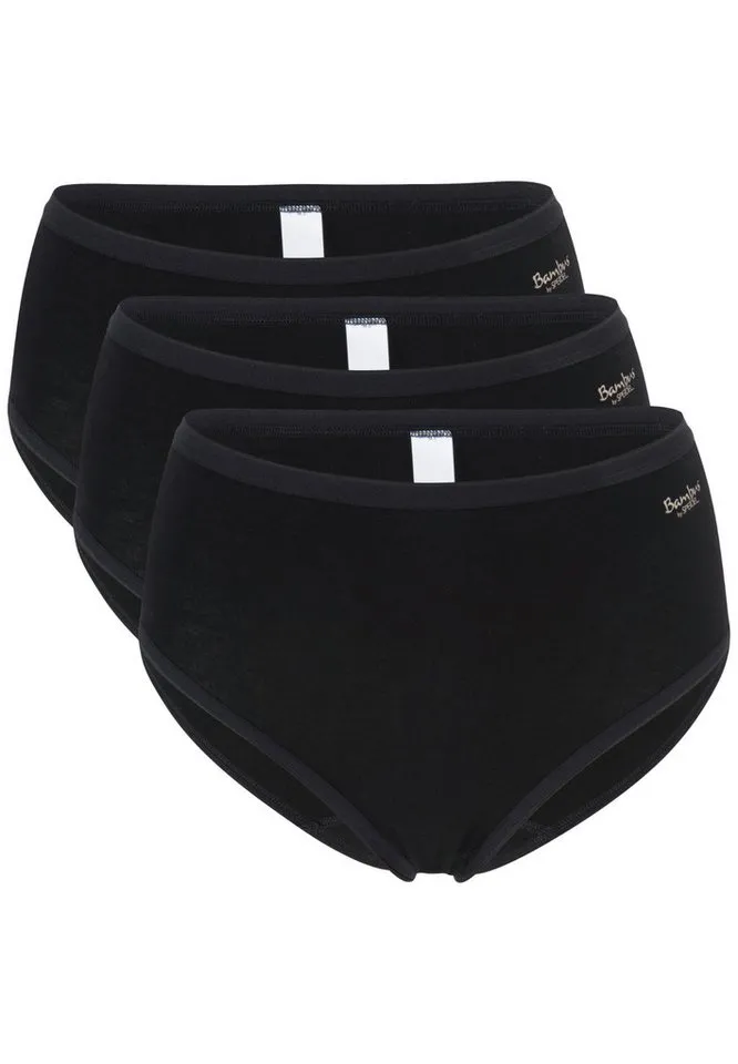 Speidel Speidel Midislip 3er-Pack Bambus (Spar-Set, 3-St) Midi Slip - Atmungsaktiv - Weich und atmungsaktiv, Schwarz, – Produktbild 2 von 5