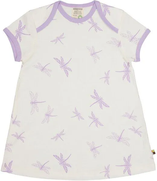loud + proud loud + proud Babys & Kinder Kleid Druck, GOTS-zertifiziert, Lilac(lila), – Produktbild 2 von 2