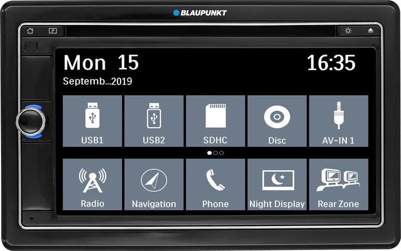 Blaupunkt Blaupunkt Leipzig 690 DAB (NAV TRUCK/CAMPER) Multimedia Navigationssystem, Schwarz, – Produktbild 1 von 1