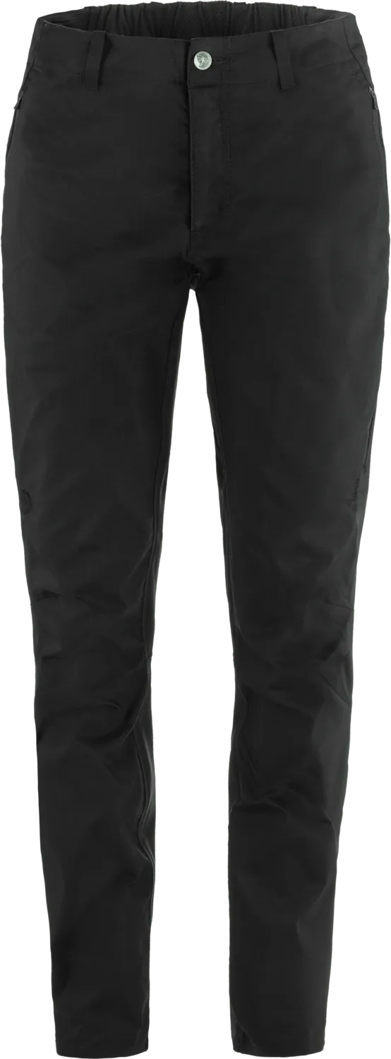 Fjällräven Fjällräven Hoja Hybrid Damen Outdoorhose schwarz 40 - Damenhosen, -röcke & -kleider, Schwarz, – Produktbild 1 von 2