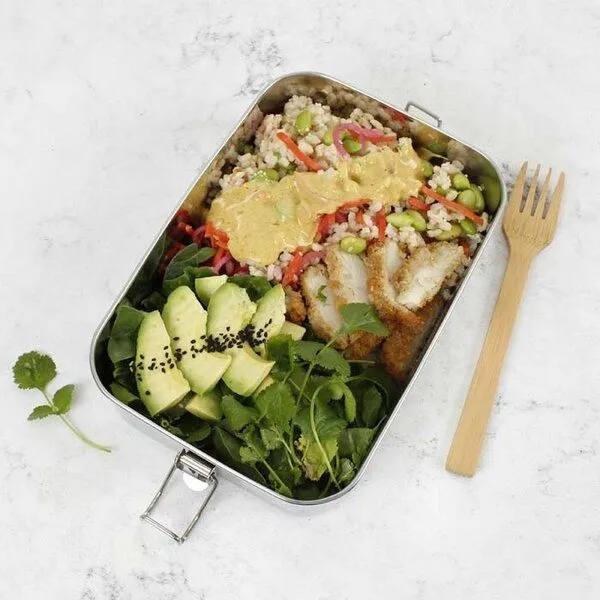 A Slice of Green A Slice of Green Edelstahl Lunchbox auslaufsicher - Yanam – Produktbild 4 von 4