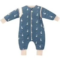Mababu Mababu Schlafanzug & Pyjama in Einem | 0.5 TOG Schlafsack mit Füßen | Bio-Baumwolle | GOTS-zertifiziert – Produktbild 1 von 1