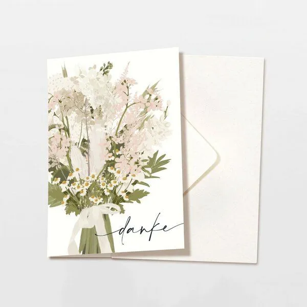 Wildblumen Atelier Wildblumen Atelier Klappkarte mit Umschlag, FSC zertifiziert – Produktbild 6 von 8