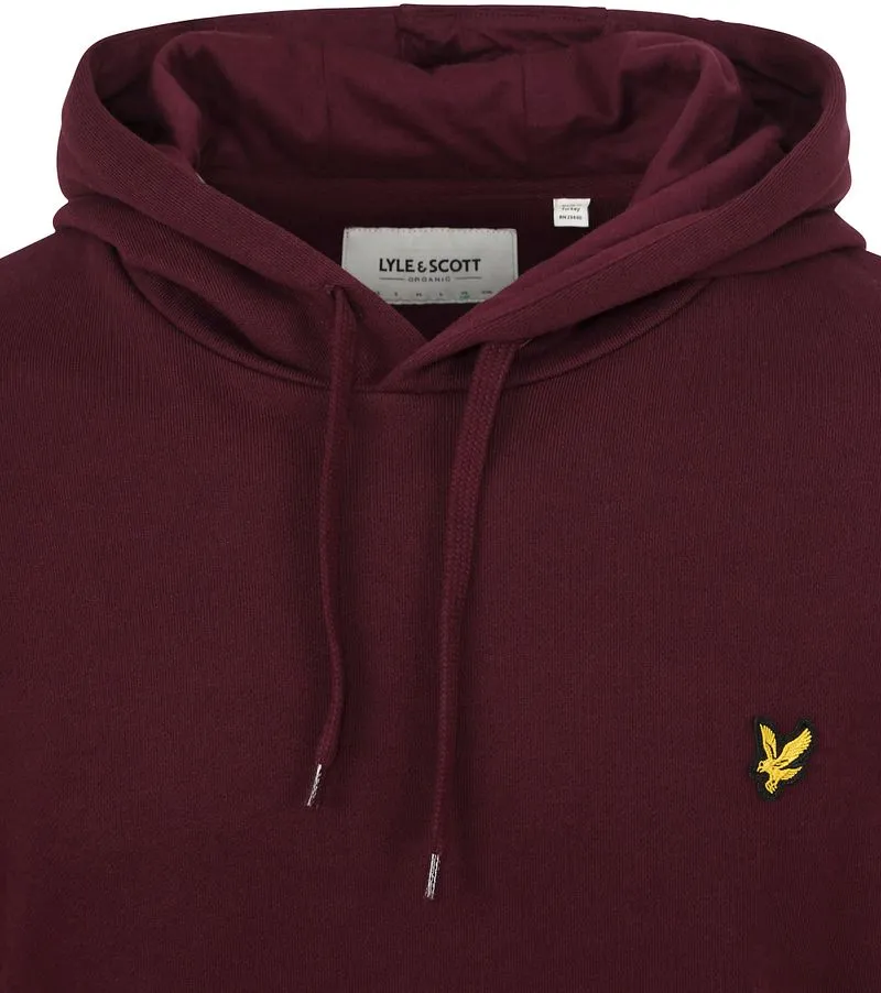 Lyle and Scott Lyle and Scott Hoodie Bordeaux - Größe XL, Bordeaux, – Produktbild 3 von 5