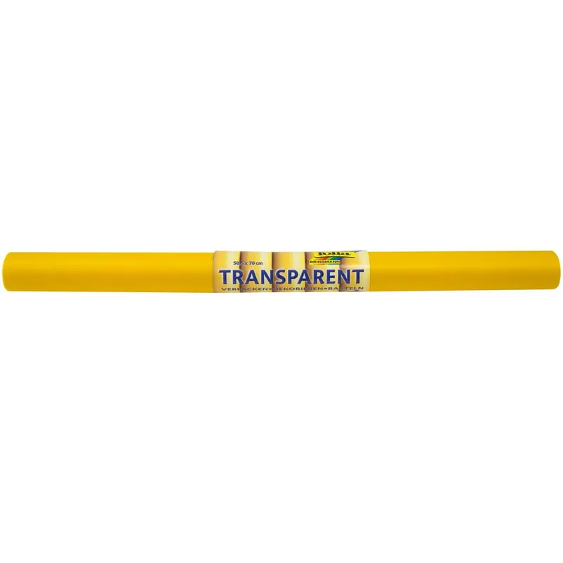 folia folia Transparentpapier 50,5x70cm Gelb, Gelb, – Produktbild 1 von 1