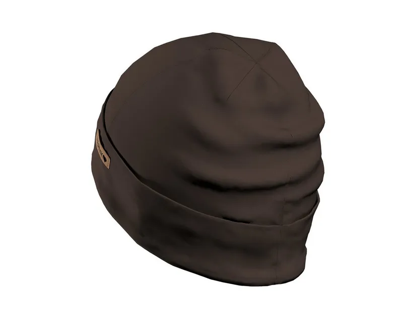 HERMKO Beanie 881210 Kinder Mütze aus 100 % Bio-Baumwolle für die Übergangszeit, Braun, – Produktbild 3 von 3