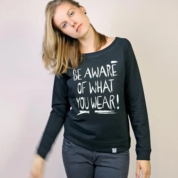 Gary Mash GARY MASH Sweater Be aware – Produktbild 1 von 3