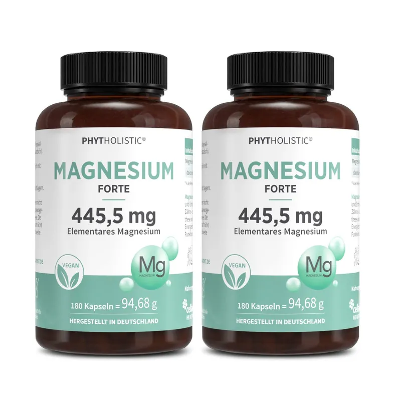 Cellavent Healthcare Phytholistic Magnesium – Marines Magnesium 360 Kapseln – Produktbild 1 von 1