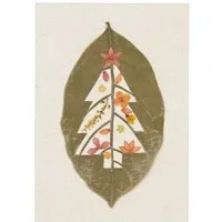 El Puente El Puente Grußkarte "Tannenbaum" | Fair Trade & Handmade aus Philippinen – Produktbild 1 von 1
